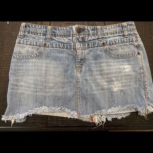 American eagle denim jean skirt 8/10